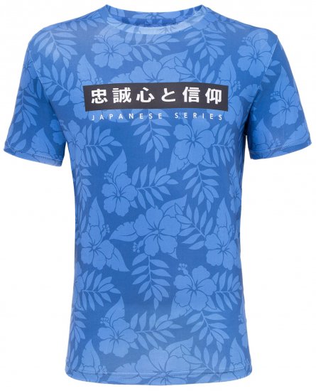 Loyalty & Faith Sneak T-shirt Blue - T-paidat - Isot T-paidat 2XL – 14XL