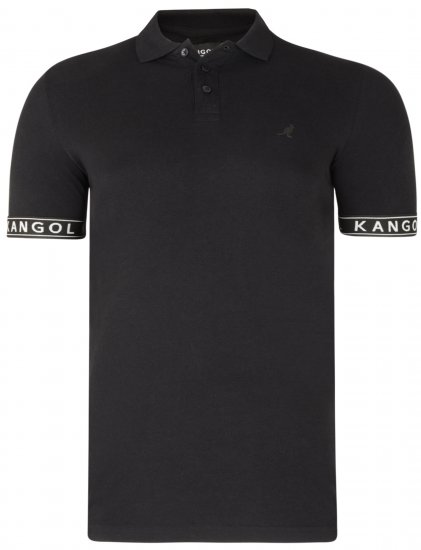 Kangol Steep Polo Black - Pikeepaidat - Miesten isot pikeepaidat