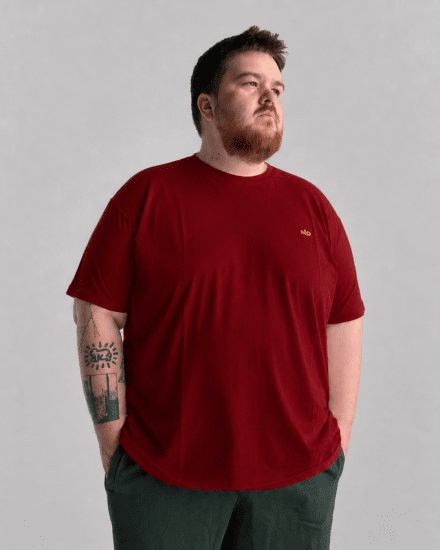 Motley Denim Stockholm T-shirt Red - T-paidat - Isot T-paidat 2XL – 14XL
