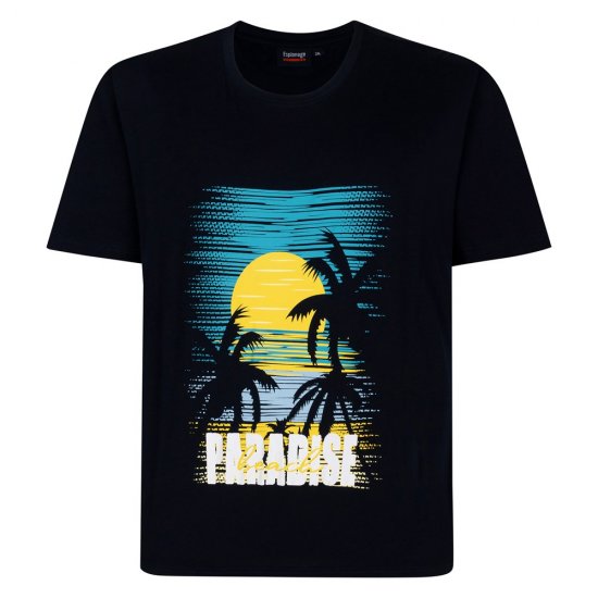 Espionage T448 Painetut T-paidat 4 kpl Pakkaus Lajitelma - T-paidat - Isot T-paidat 2XL – 14XL