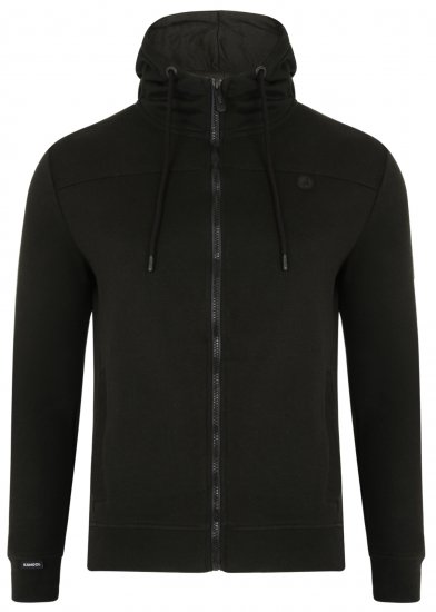 Kangol Terrain Hoodie Black - Hupparit ja collegepaidat - Miesten hupparit ja collegepaidat isot koot