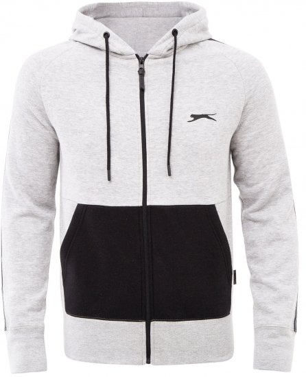 Slazenger Tommy Hoodie Grey - Hupparit ja collegepaidat - Miesten hupparit ja collegepaidat isot koot