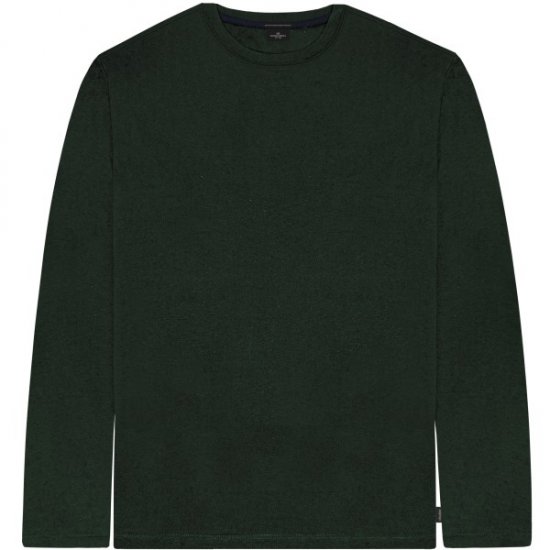 Double Outfitters TS-9170 Long Sleeve T-Shirt Forest Green - T-paidat - Isot T-paidat 2XL – 14XL