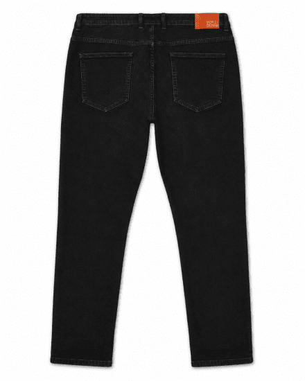 Motley Denim Soho 5-Pocket Jeans Black - Farkut ja housut - Miesten isot farkut ja isot housut W40-W70