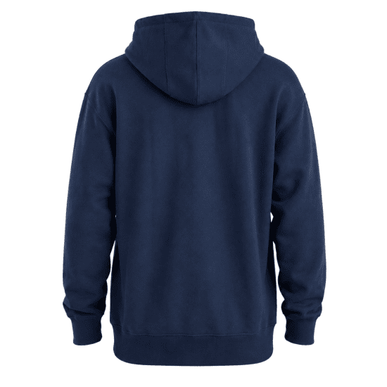 Motley Denim Copenhagen Hoodie Dark Indigo - Hupparit ja collegepaidat - Miesten hupparit ja collegepaidat isot koot