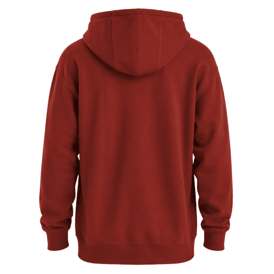 Motley Denim Copenhagen Hoodie Red - Hupparit ja collegepaidat - Miesten hupparit ja collegepaidat isot koot