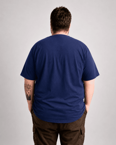 Motley Denim Milan T-paita Tumma indigo - T-paidat - Isot T-paidat 2XL – 14XL