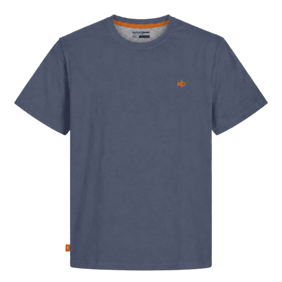 Motley Denim Stockholm T-shirt Light Indigo - T-paidat - Isot T-paidat 2XL – 14XL