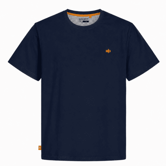 Motley Denim Stockholm T-shirt Navy - T-paidat - Isot T-paidat 2XL – 14XL