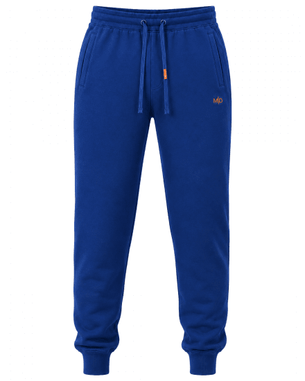 Motley Denim Berlin Sweatpants Royal Blue - Collegehousut ja collegeshortsit - Miesten Isot collegehousut ja collegeshortsit