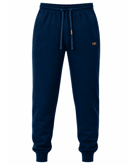 Motley Denim Berlin Sweatpants Dark Indigo - Collegehousut ja collegeshortsit - Miesten Isot collegehousut ja collegeshortsit
