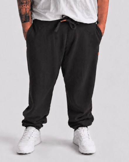 Motley Denim Berlin Sweatpants Charcoal - Collegehousut ja collegeshortsit - Miesten Isot collegehousut ja collegeshortsit