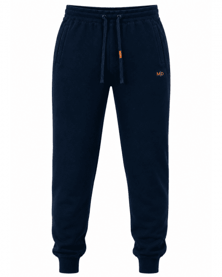 Motley Denim Berlin Sweatpants Navy - Collegehousut ja collegeshortsit - Miesten Isot collegehousut ja collegeshortsit