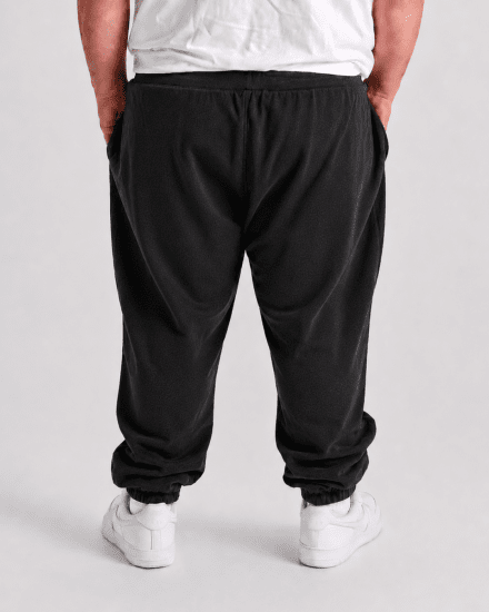 Motley Denim Berlin Sweatpants Charcoal - Collegehousut ja collegeshortsit - Miesten Isot collegehousut ja collegeshortsit
