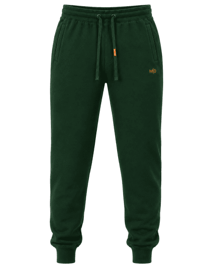 Motley Denim Berlin Sweatpants Racing Green - Collegehousut ja collegeshortsit - Miesten Isot collegehousut ja collegeshortsit