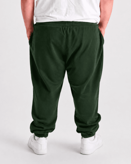 Motley Denim Berlin Sweatpants Racing Green - Collegehousut ja collegeshortsit - Miesten Isot collegehousut ja collegeshortsit