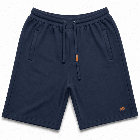 Motley Denim Paris Sweatshorts Dark Indigo - Collegehousut ja collegeshortsit - Miesten Isot collegehousut ja collegeshortsit