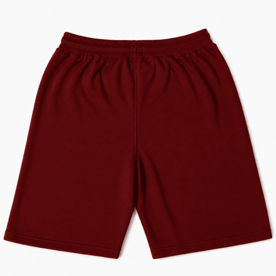 Motley Denim Paris Sweatshorts Red - Collegehousut ja collegeshortsit - Miesten Isot collegehousut ja collegeshortsit