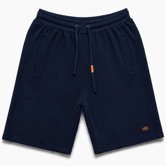 Motley Denim Paris Sweatshorts Navy - Collegehousut ja collegeshortsit - Miesten Isot collegehousut ja collegeshortsit