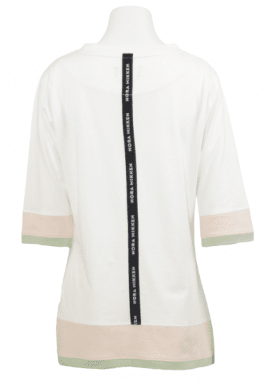 Nora Mikken ANNELI T-Shirt White - T-paidat - 