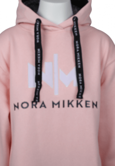Nora Mikken KADRI WHITE Long Hoodie Pink - NAISTEN VAATTEET XS-XXL - 