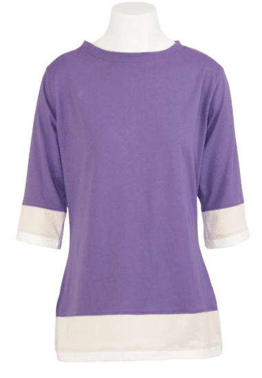 Nora Mikken ANNELI T-Shirt Purple - T-paidat - 
