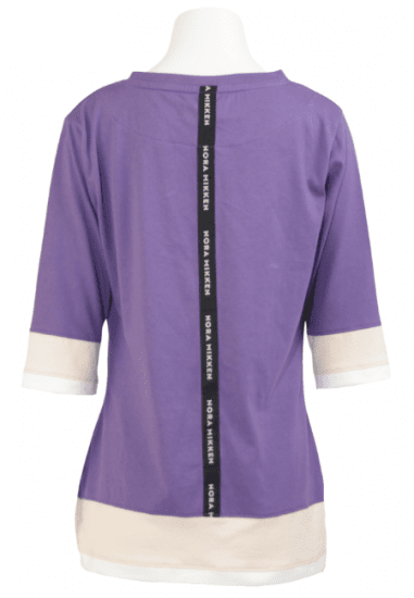 Nora Mikken ANNELI T-Shirt Purple - T-paidat - 