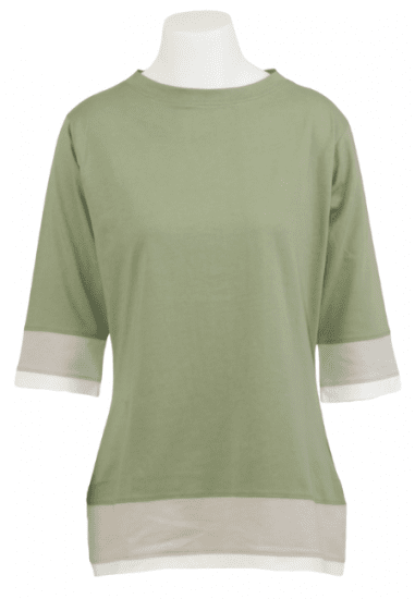 Nora Mikken ANNELI T-Shirt Green - T-paidat - 