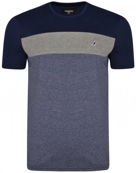 Kangol Zeek T-shirt Blue - T-paidat - Isot T-paidat 2XL – 8XL